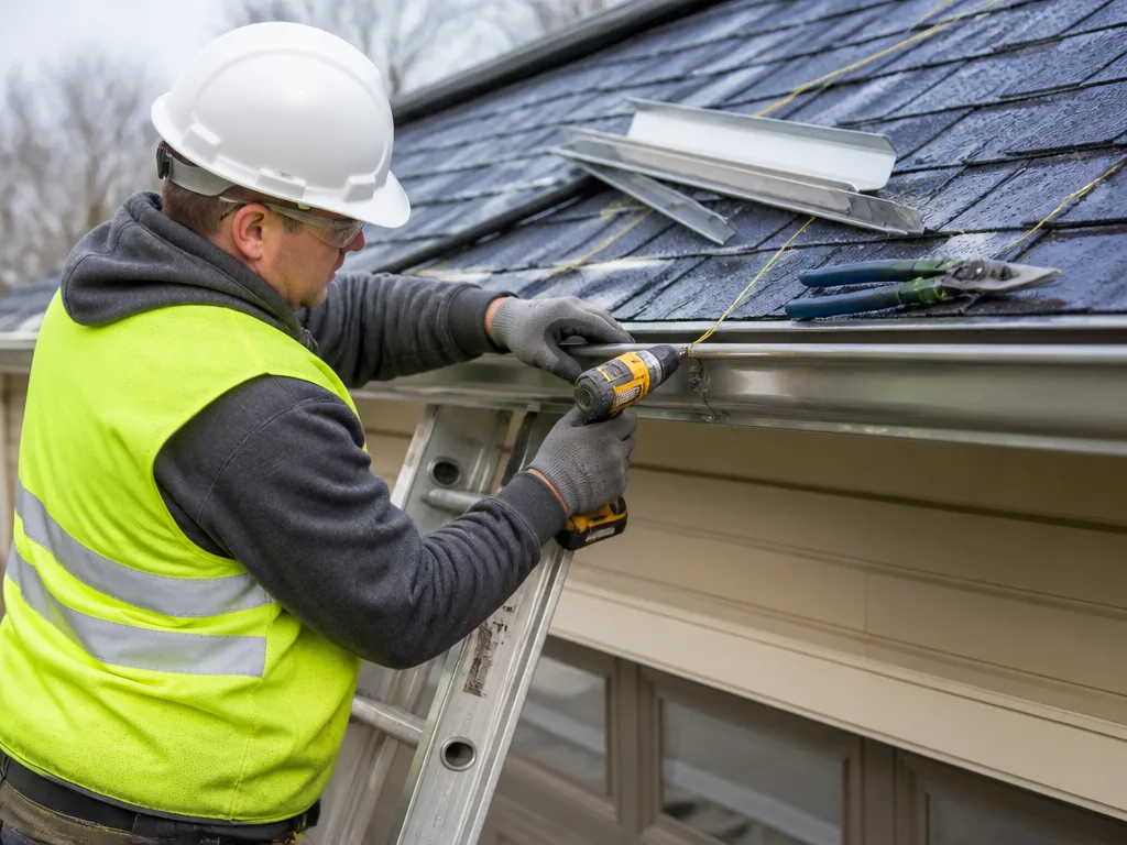 Aluminum Gutter Installation