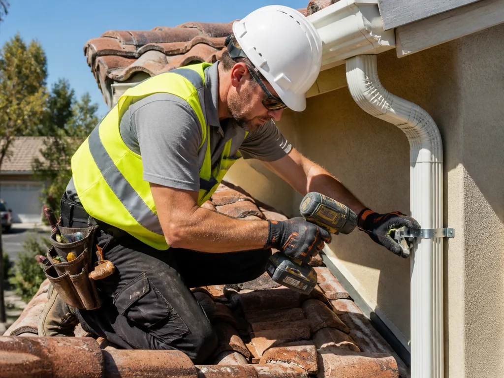 Downspout Installation