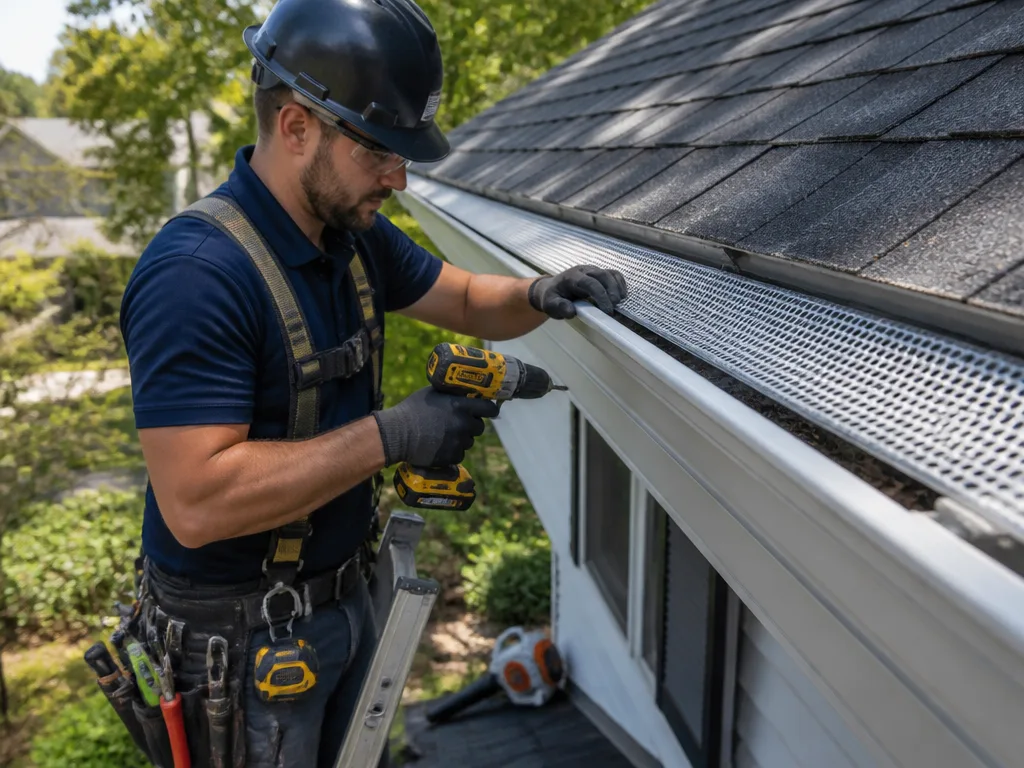 Gutter Guard Installation