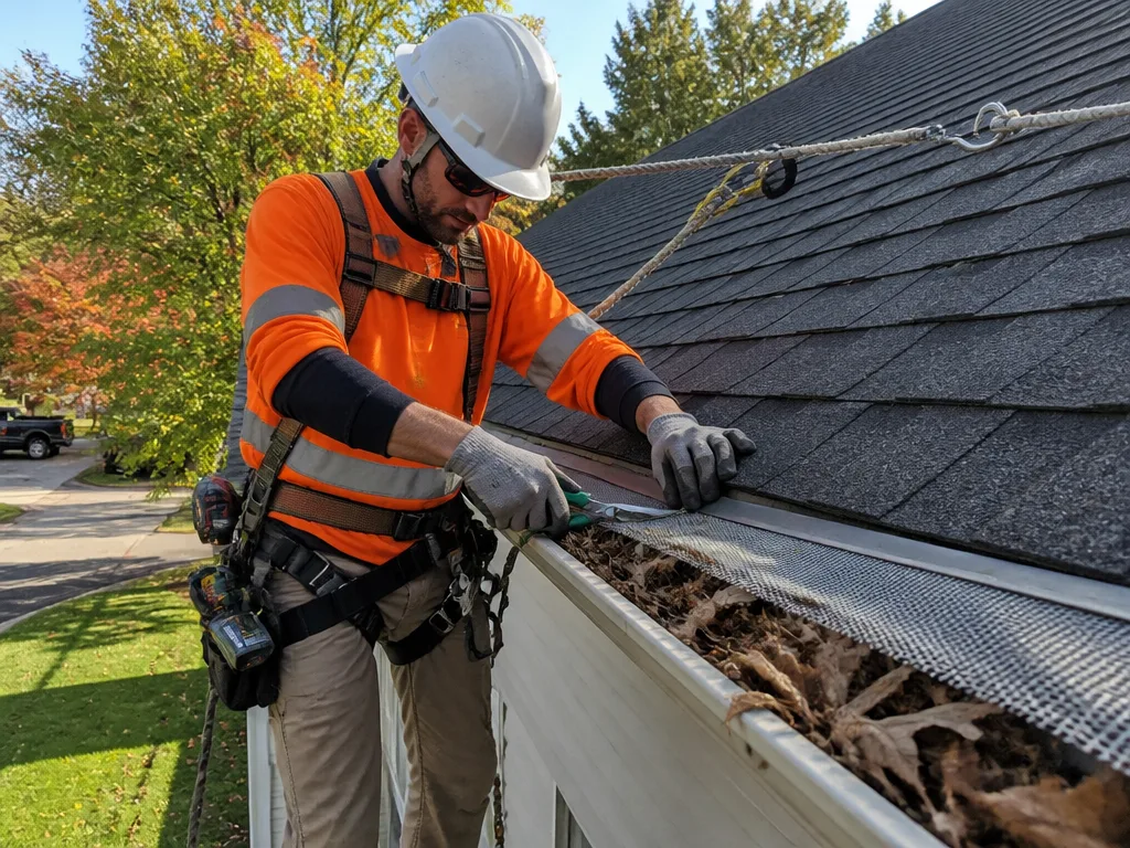 Leaf Guard Installation